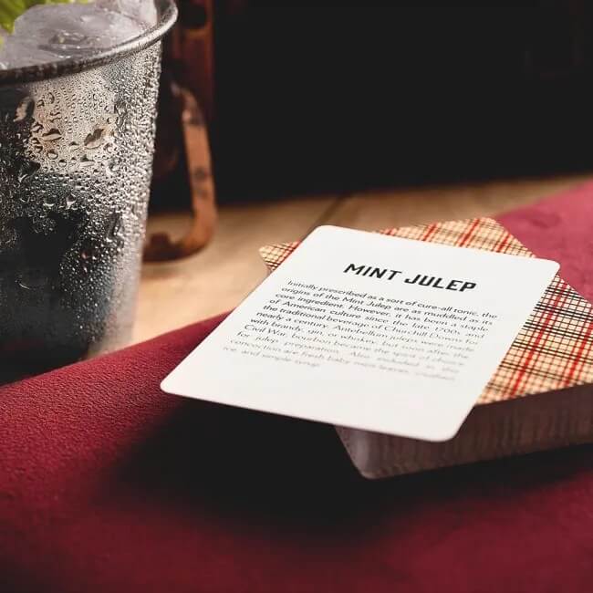 Vintage Plaid Playing Cards