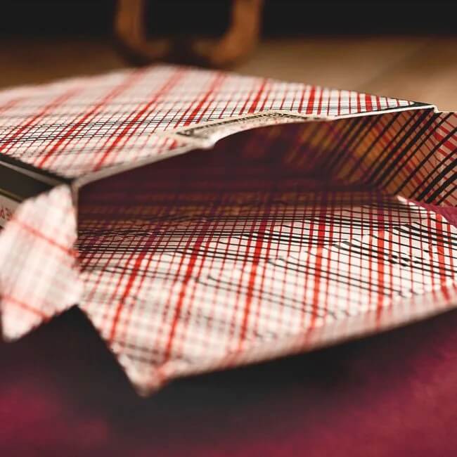 Vintage Plaid Playing Cards