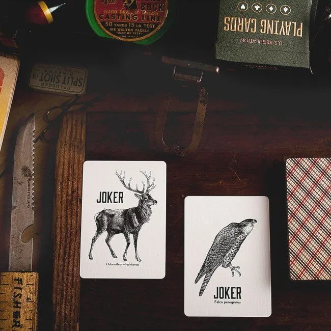 Vintage Plaid Playing Cards