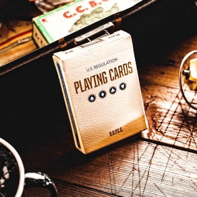 Vintage Plaid Playing Cards
