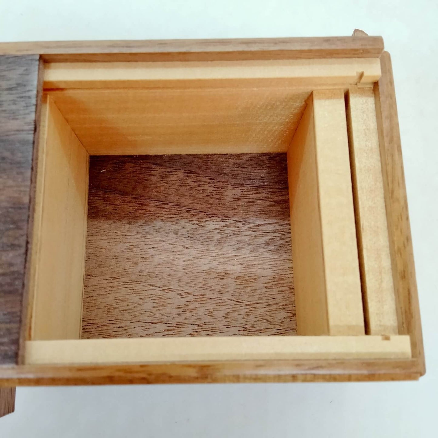 Walnut Ichimatsu Puzzle Box