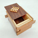 Walnut Ichimatsu Puzzle Box