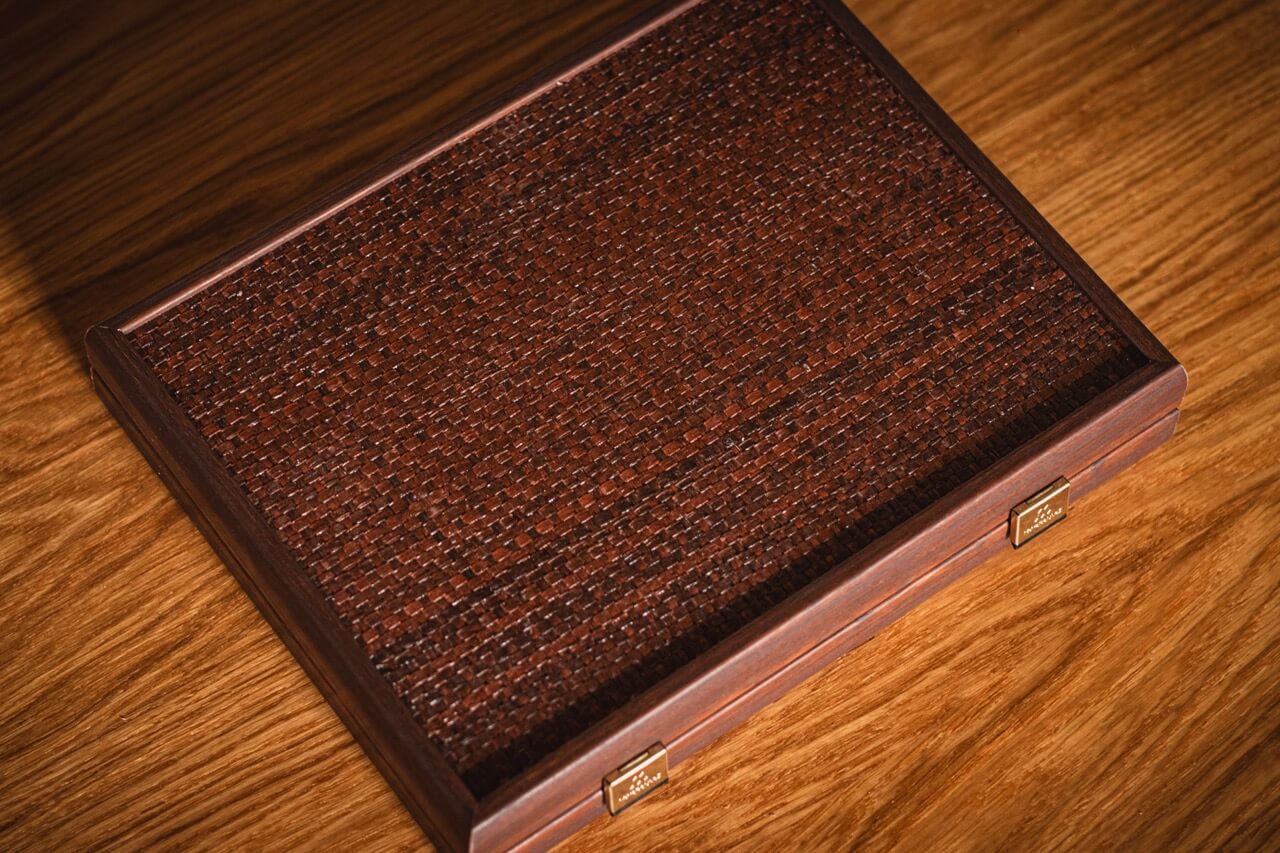 Walnut Mahjong Set