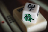 Walnut Mahjong Set