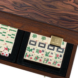 California Walnut Mahjong Set