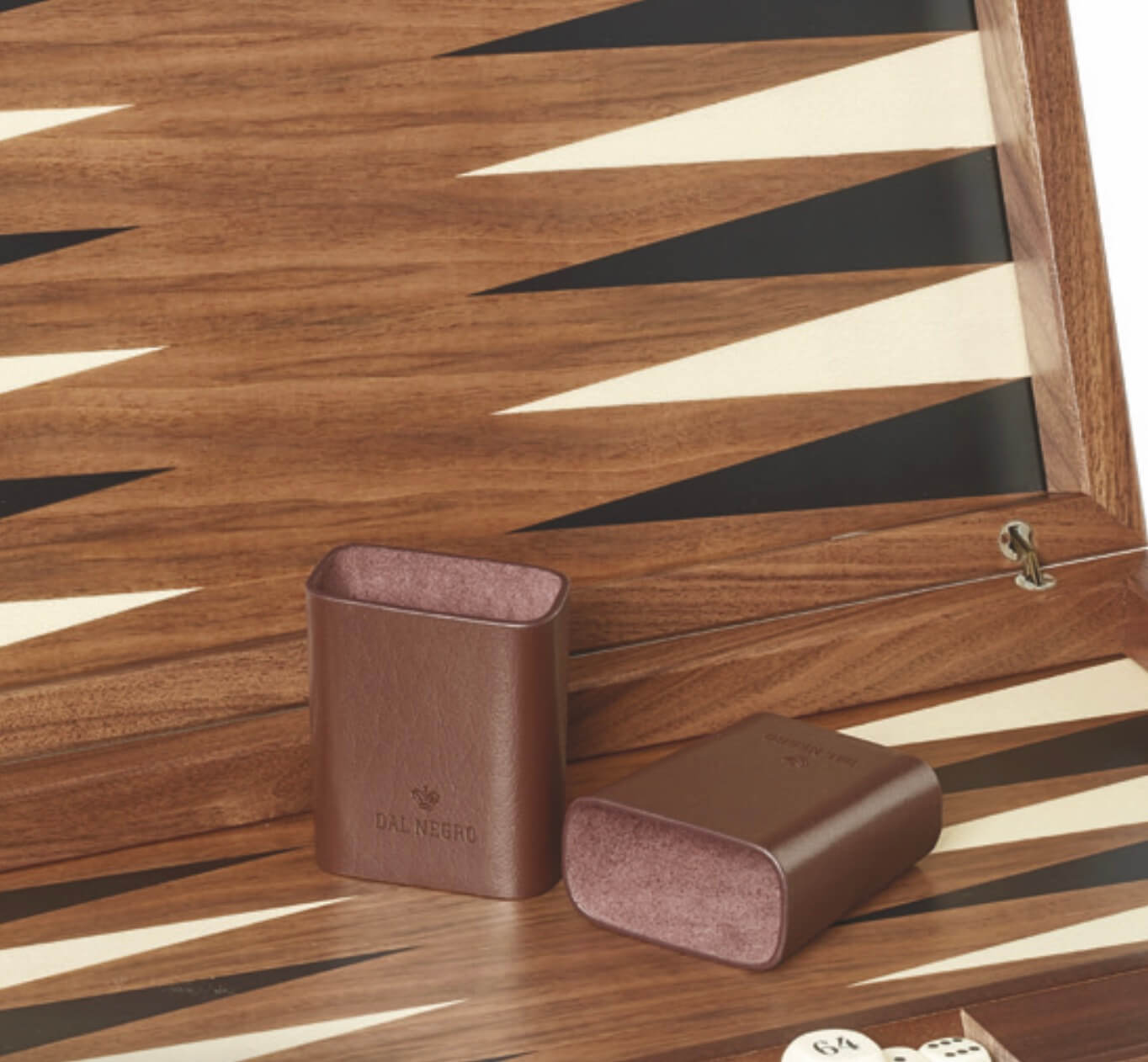 Walnut Treviso Backgammon Set
