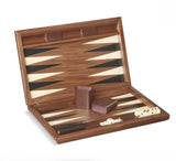 Walnut Treviso Backgammon Set