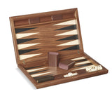 Walnut York Backgammon Set