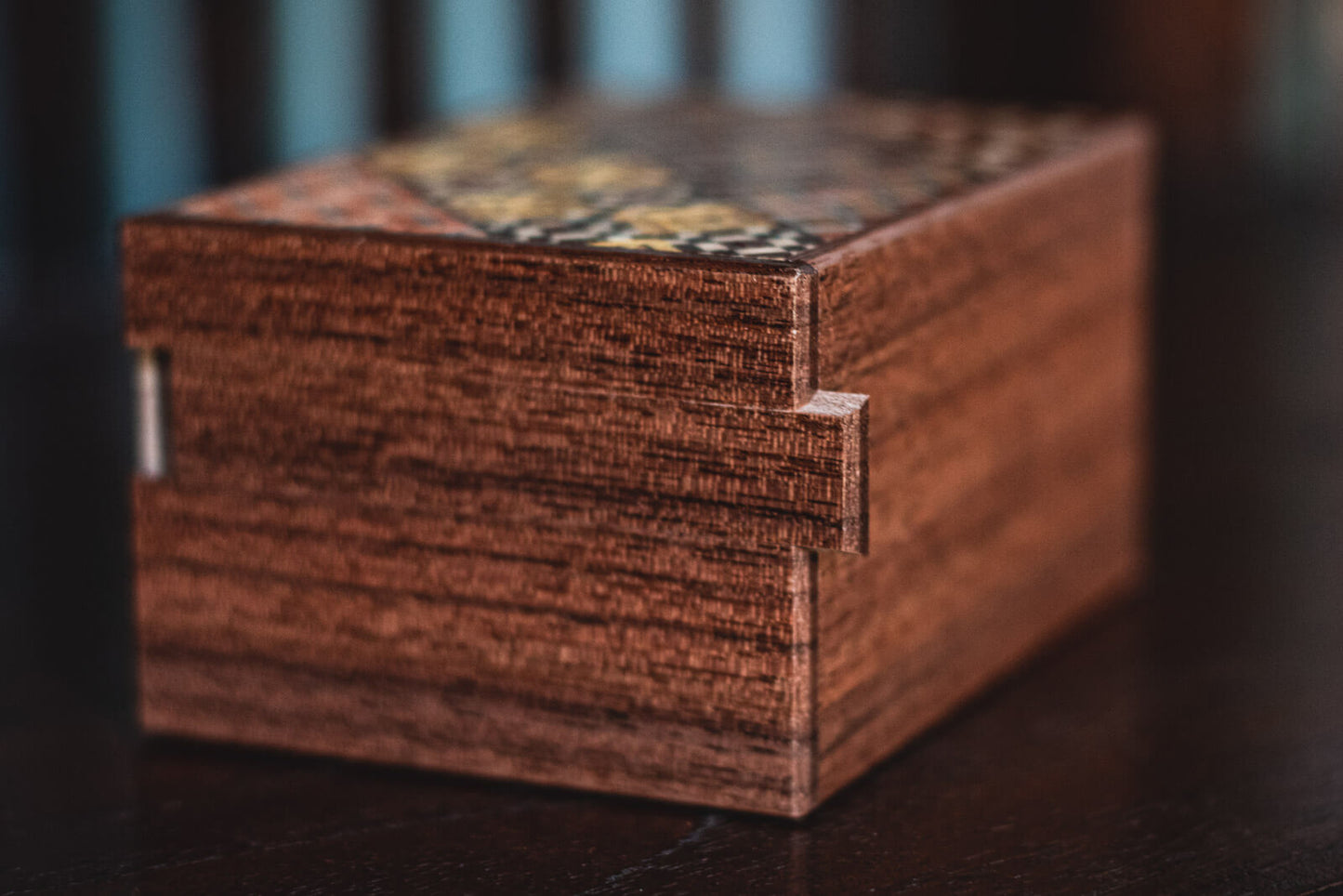Walnut Yosegi Puzzle Boxes