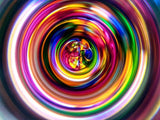 Wheels Tunnel Kaleidoscope