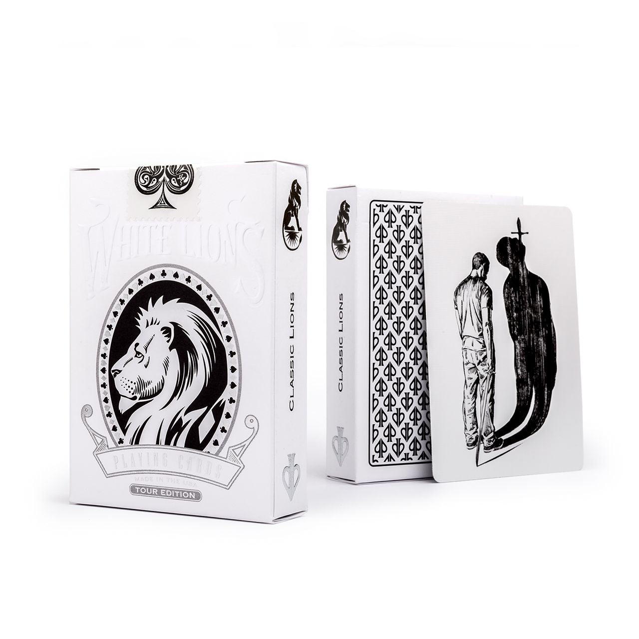 White Lions Tour Playing Cards