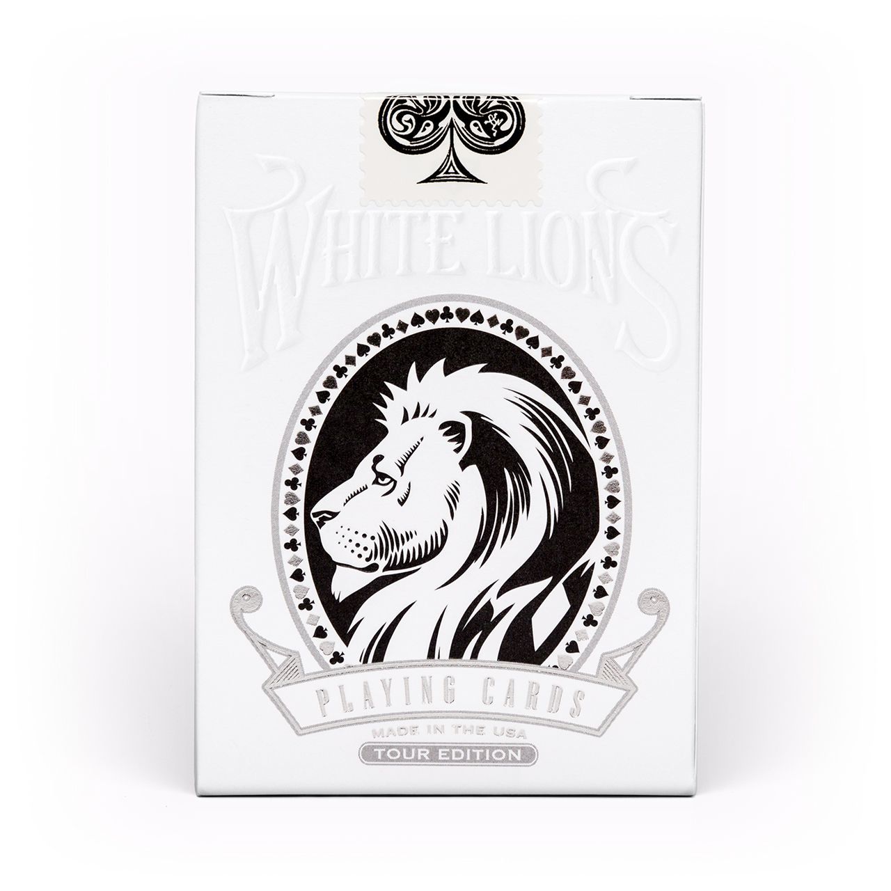 White Lions Tour Playing Cards