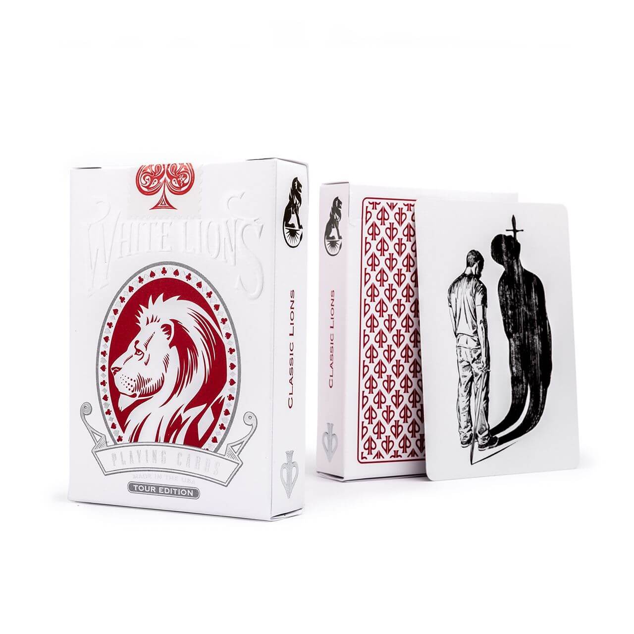 White Lions Tour Playing Cards