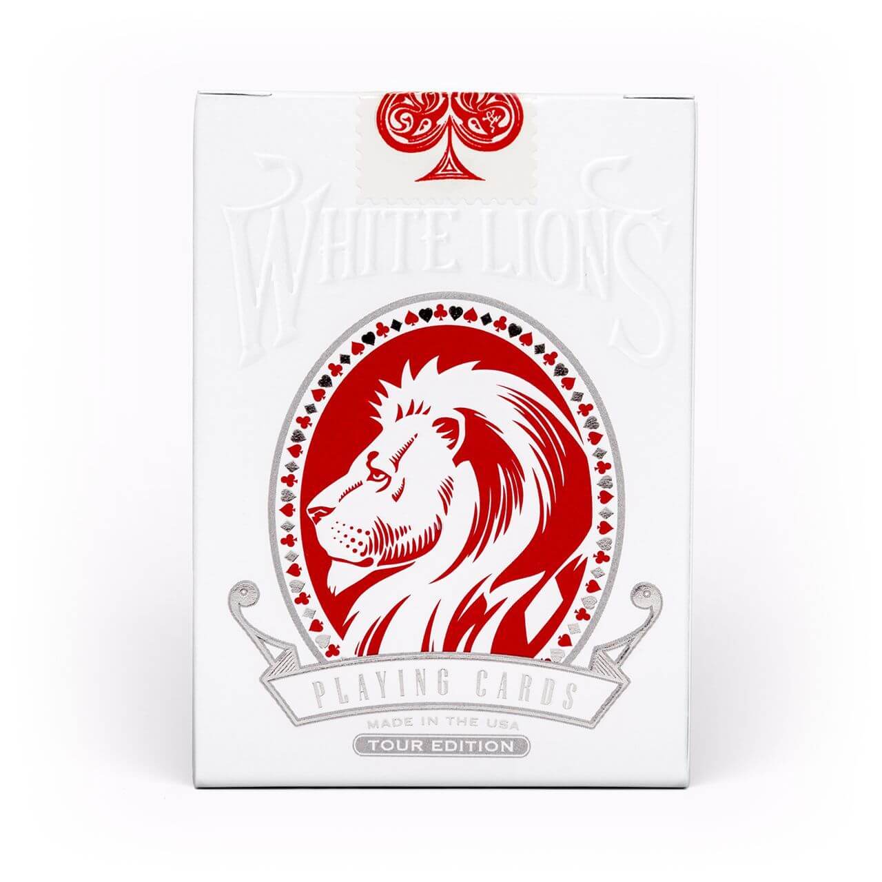 White Lions Tour Playing Cards