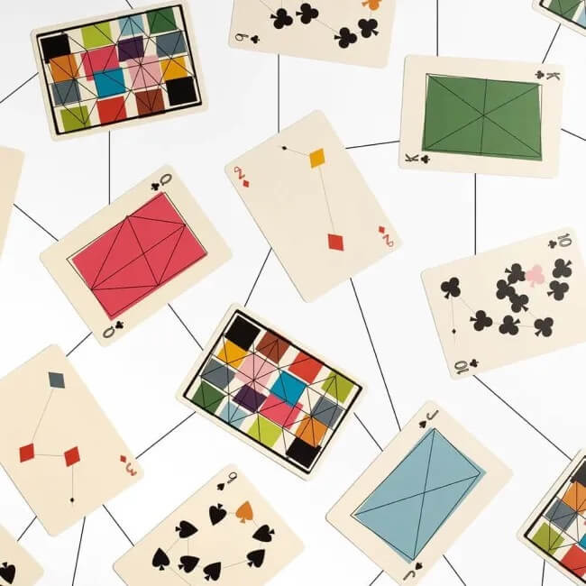 Eames Kite Playing Cards