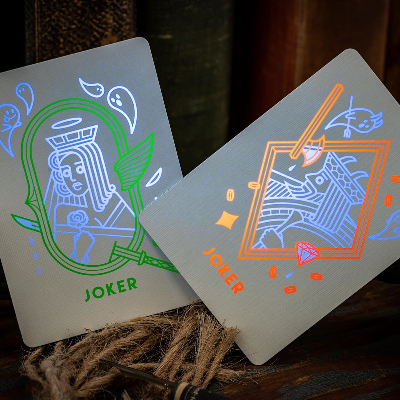 Fantasma Tomb Playing Cards