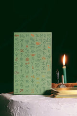 Green Glyphs Oracle Deck