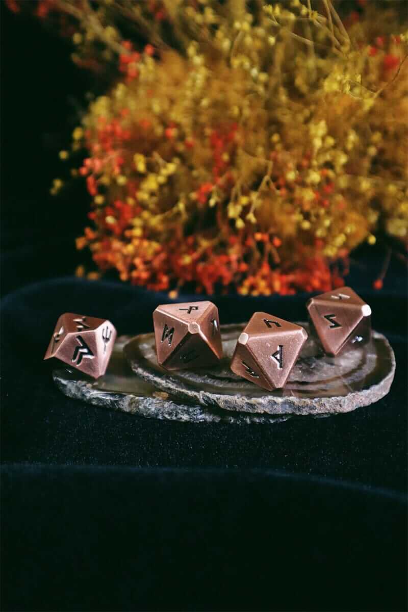 Green Glyphs Runes Deck