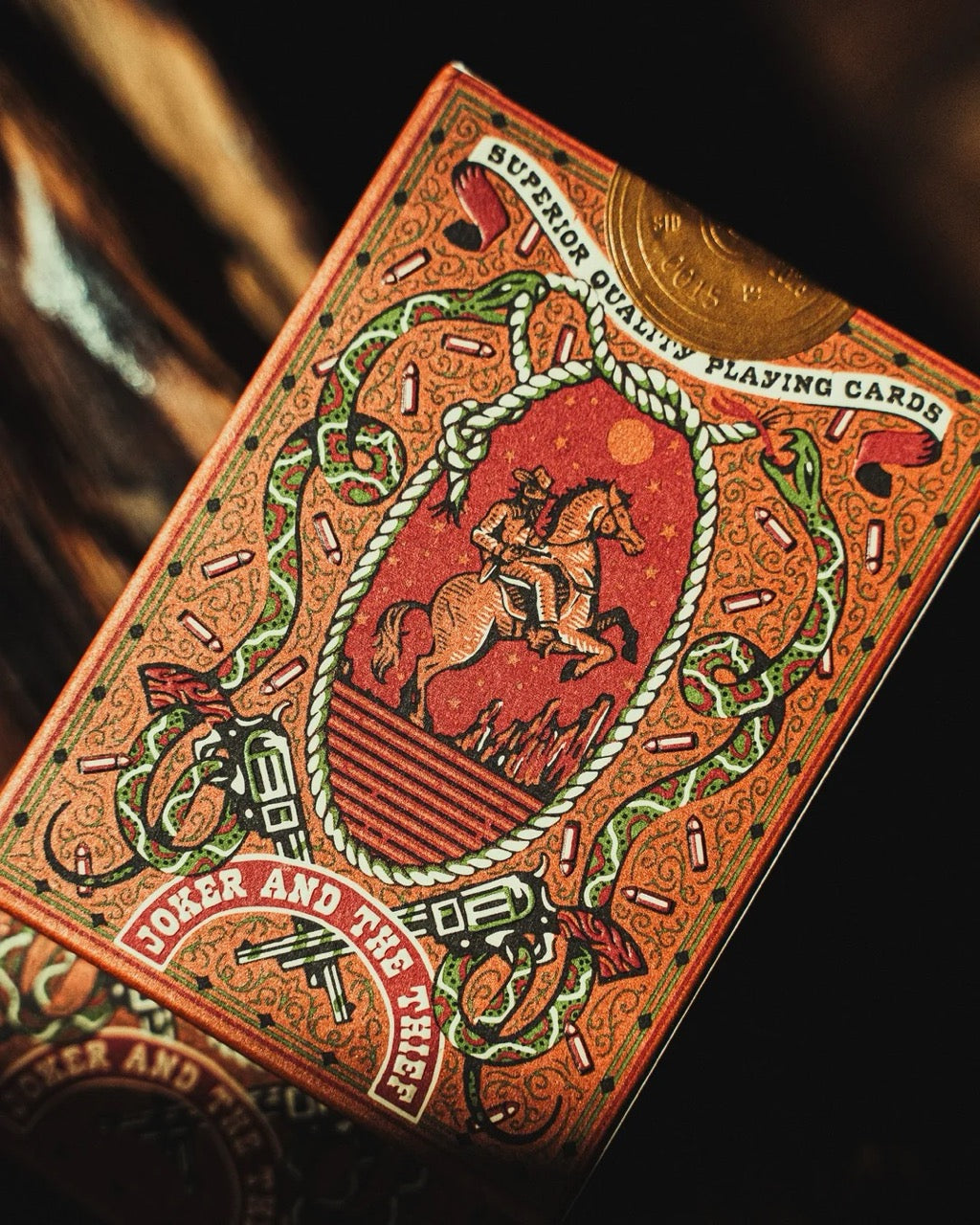 Gunslingers Playing Cards