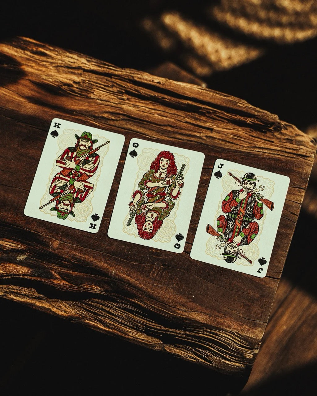 Gunslingers Playing Cards