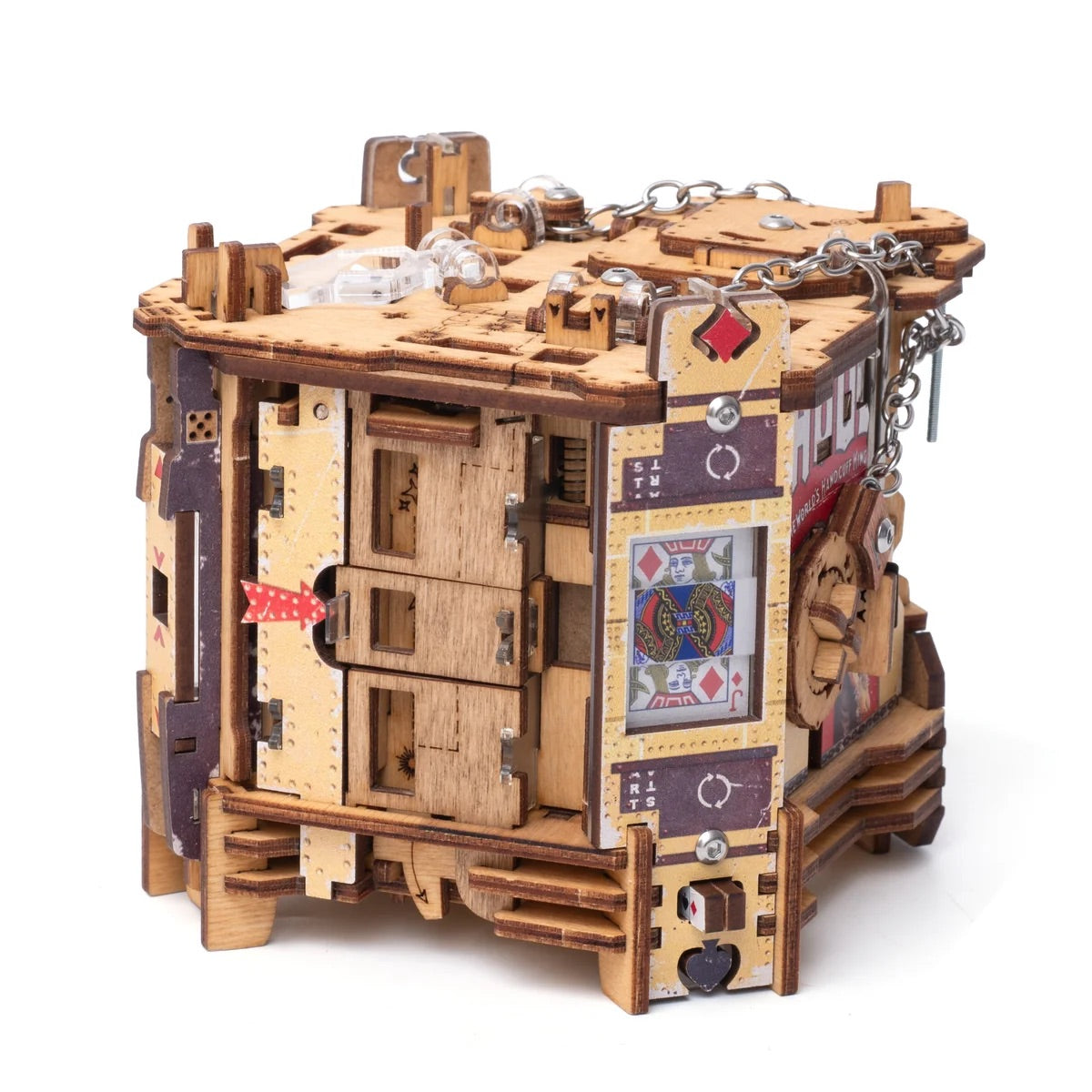 Houdini's Magic Escape Cluebox Puzzle Box