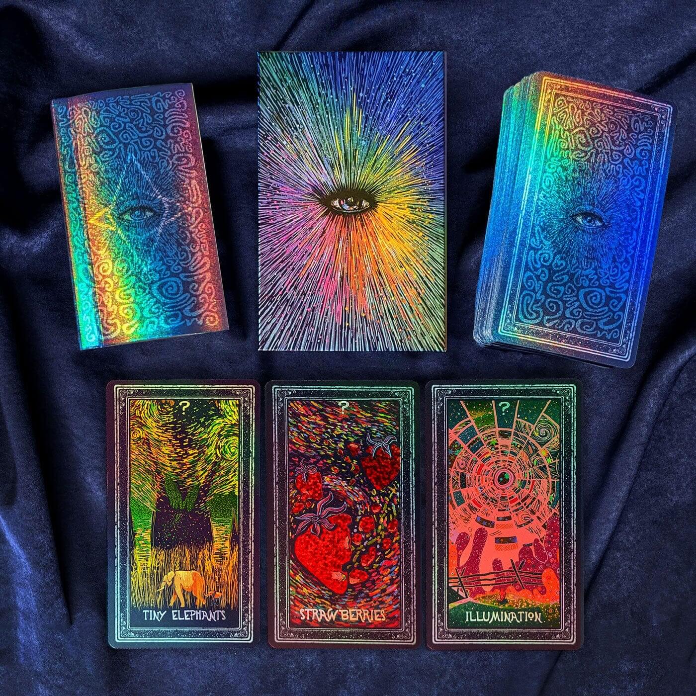 Illuminated Prisma Visions Tarot:  Anniversary Edition