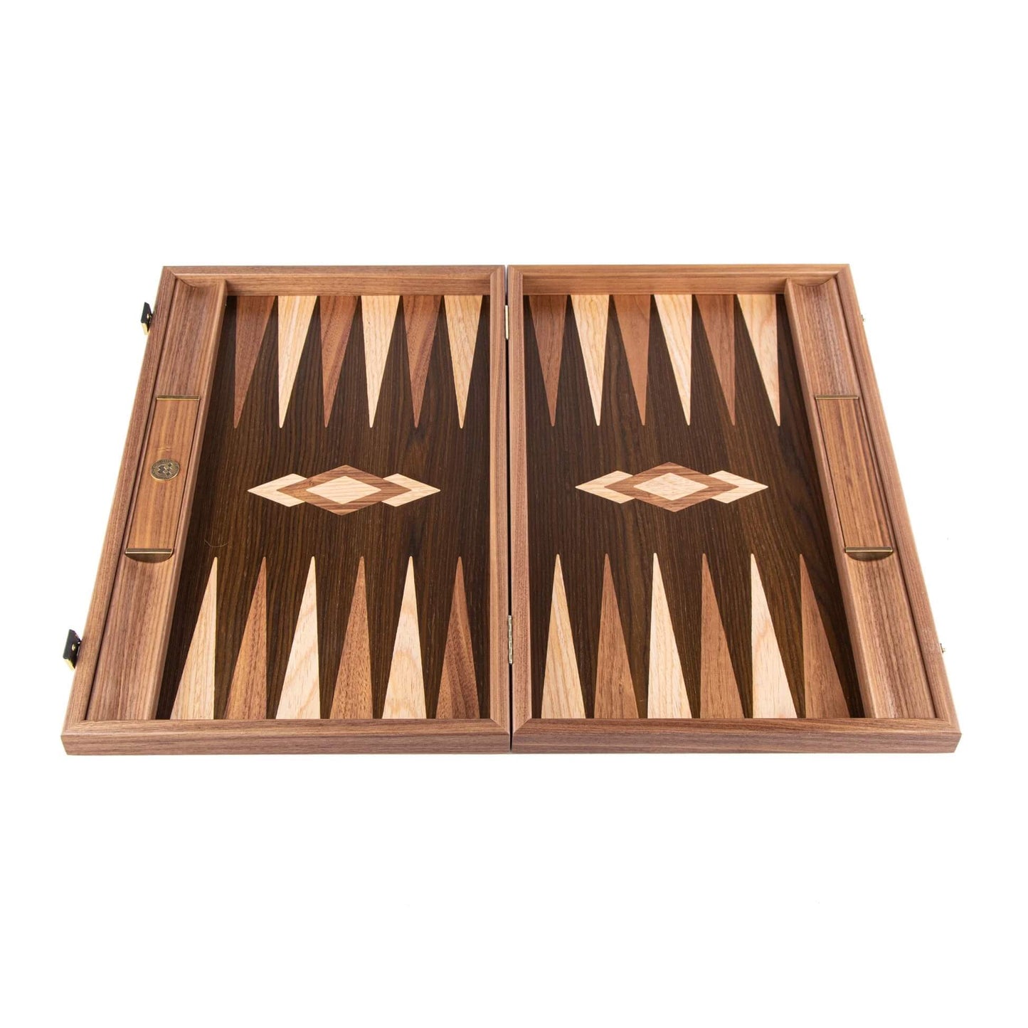 Walnut Tree Trunk Backgammon Set