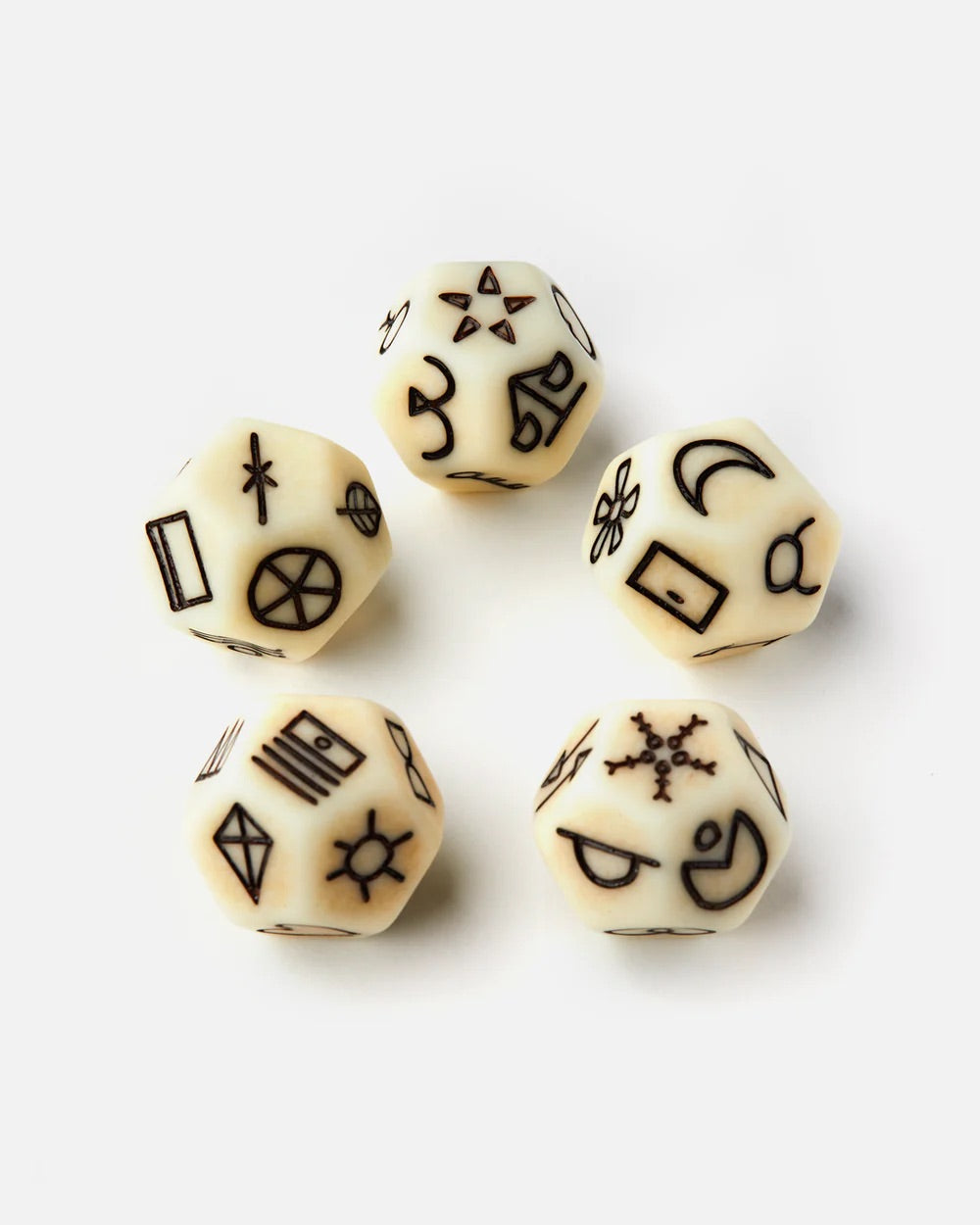 Seeing Stones Rune Dice