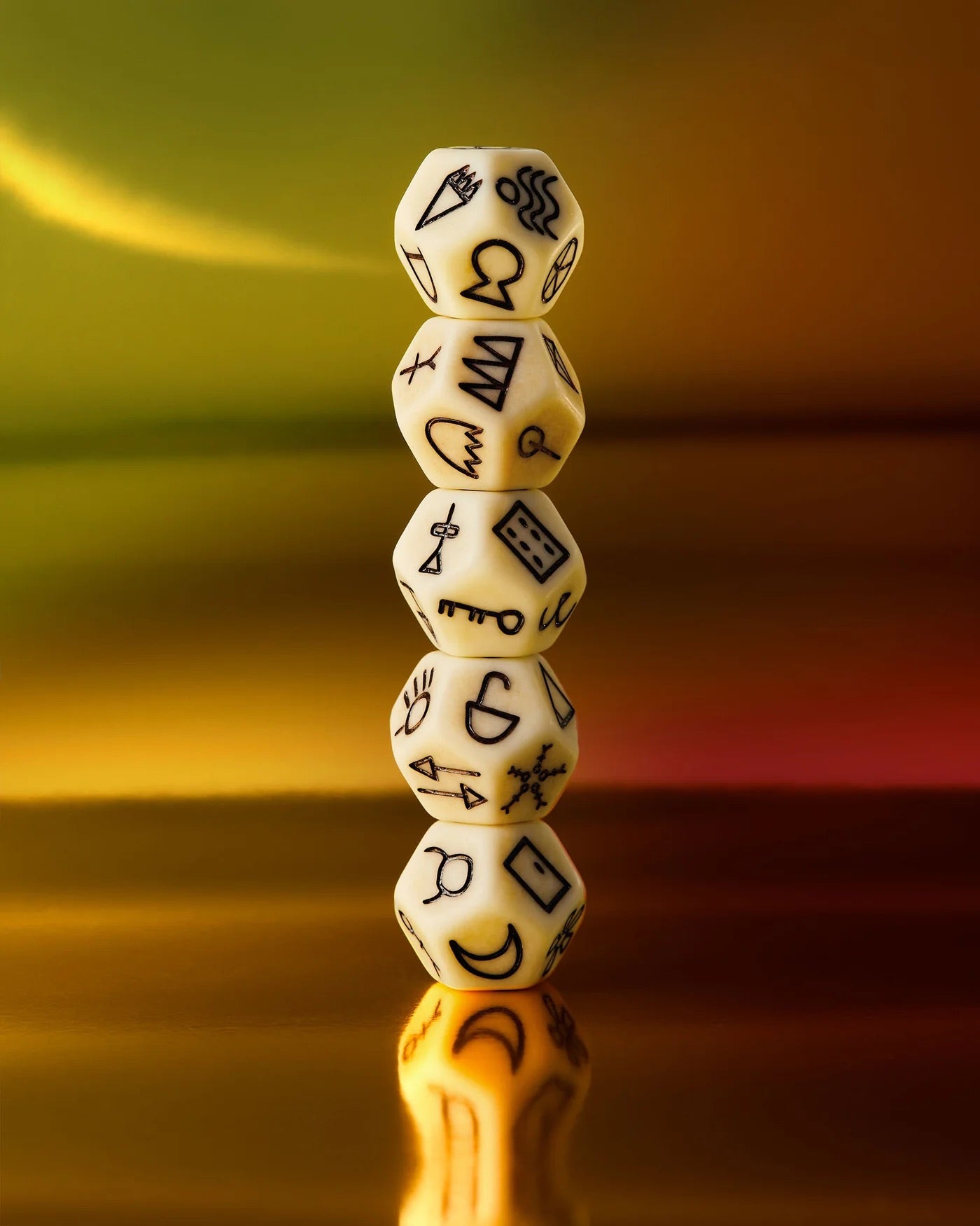 Seeing Stones Rune Dice