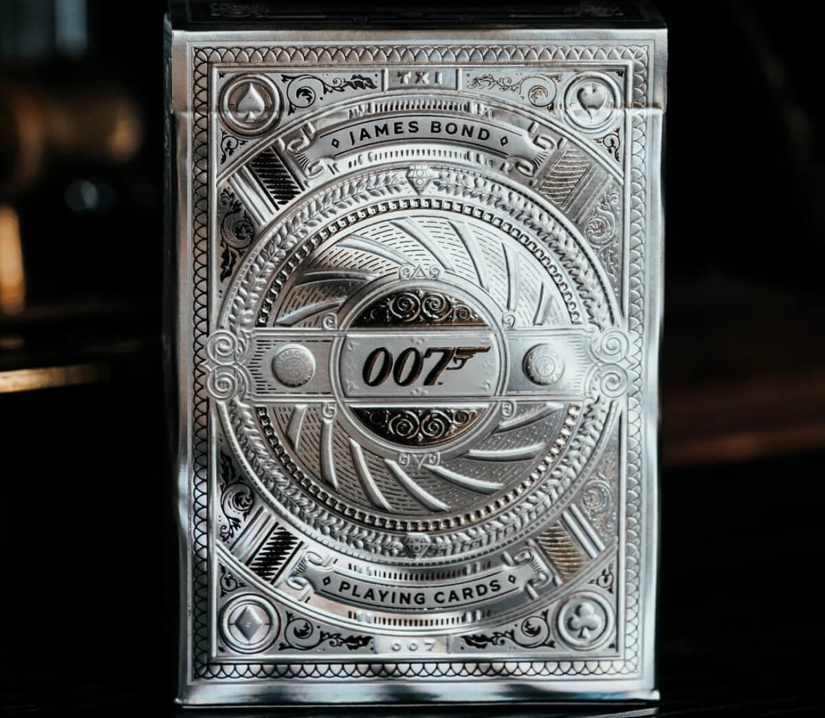 James Bond Playing Cards: Silver Edition
