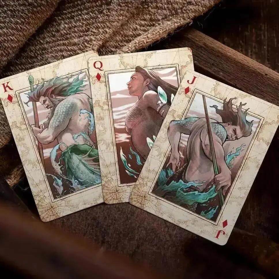 Sirens Of The Sea Playing Cards