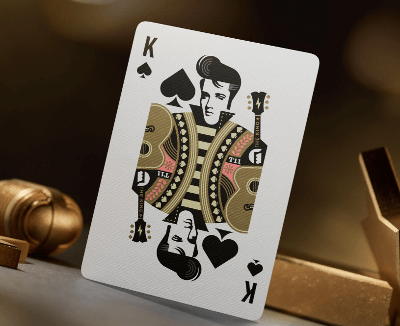 Elvis Playing Cards