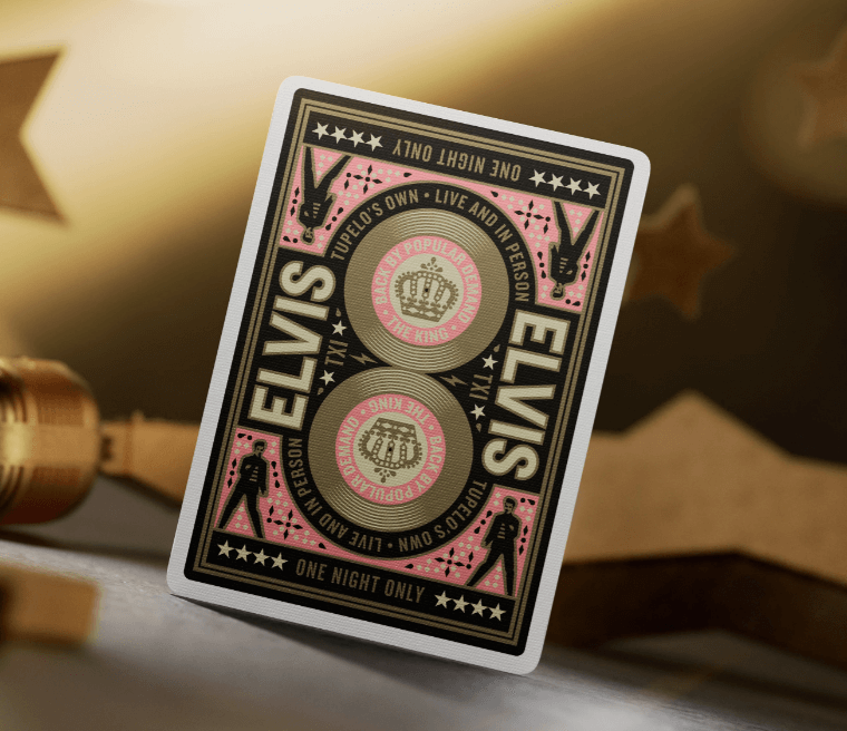 Elvis Playing Cards
