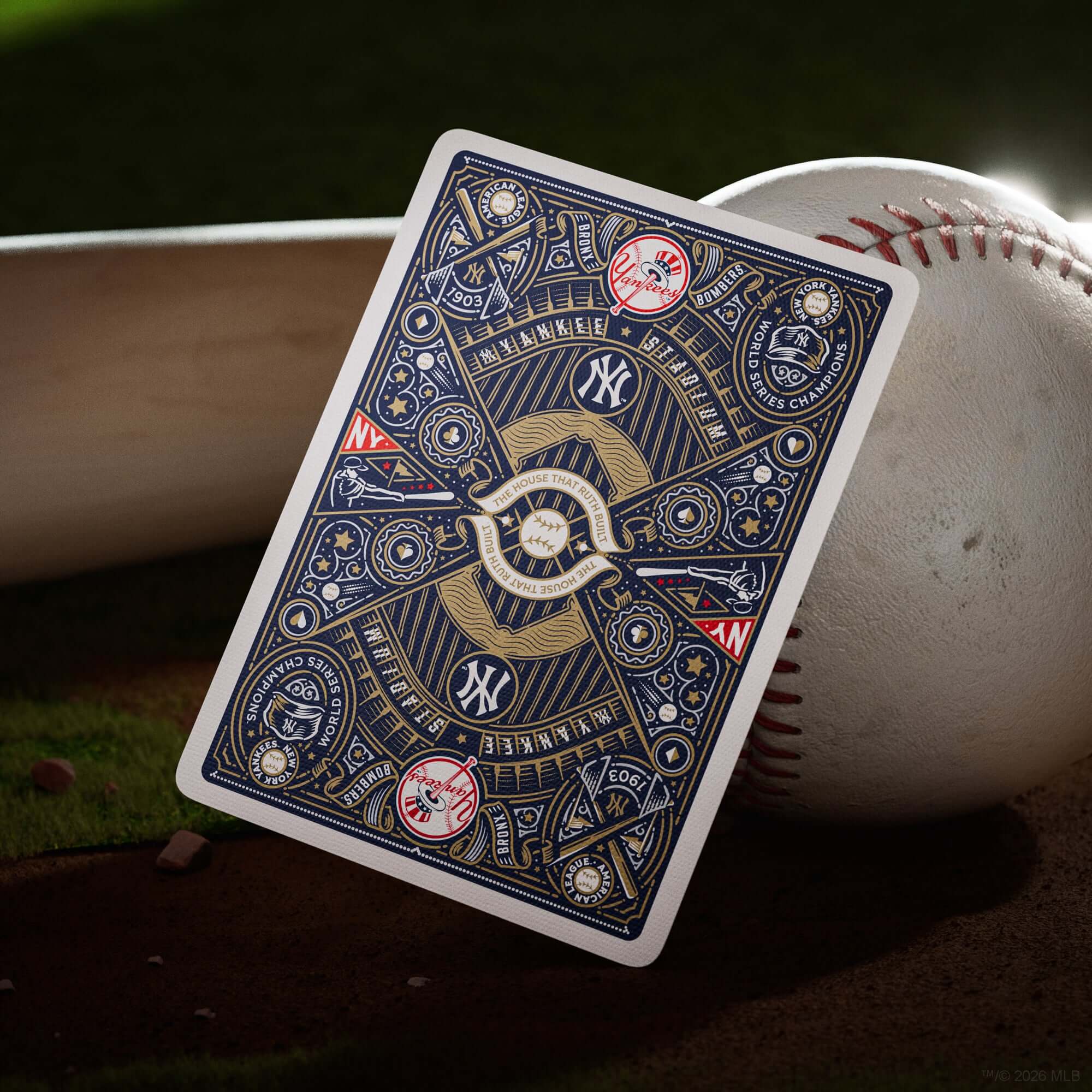 NY Yankees Playing Cards