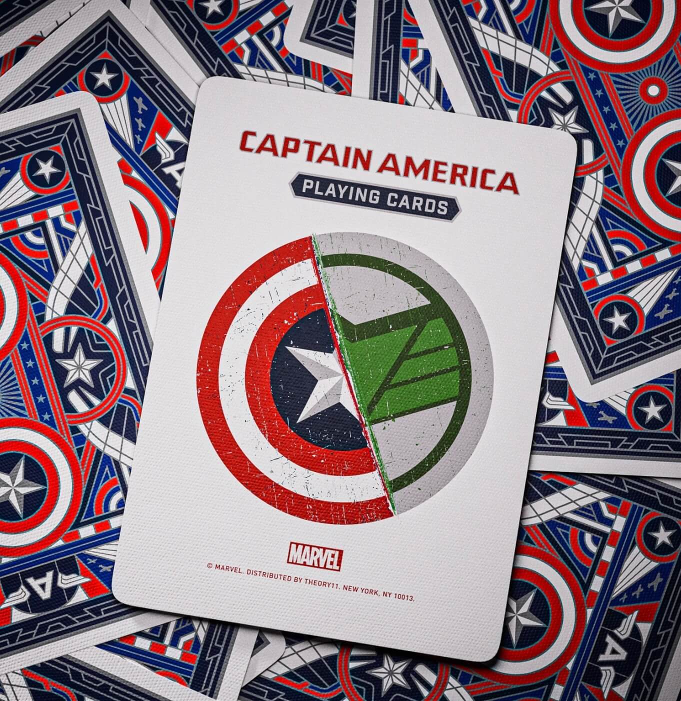 Captain America Playing Cards