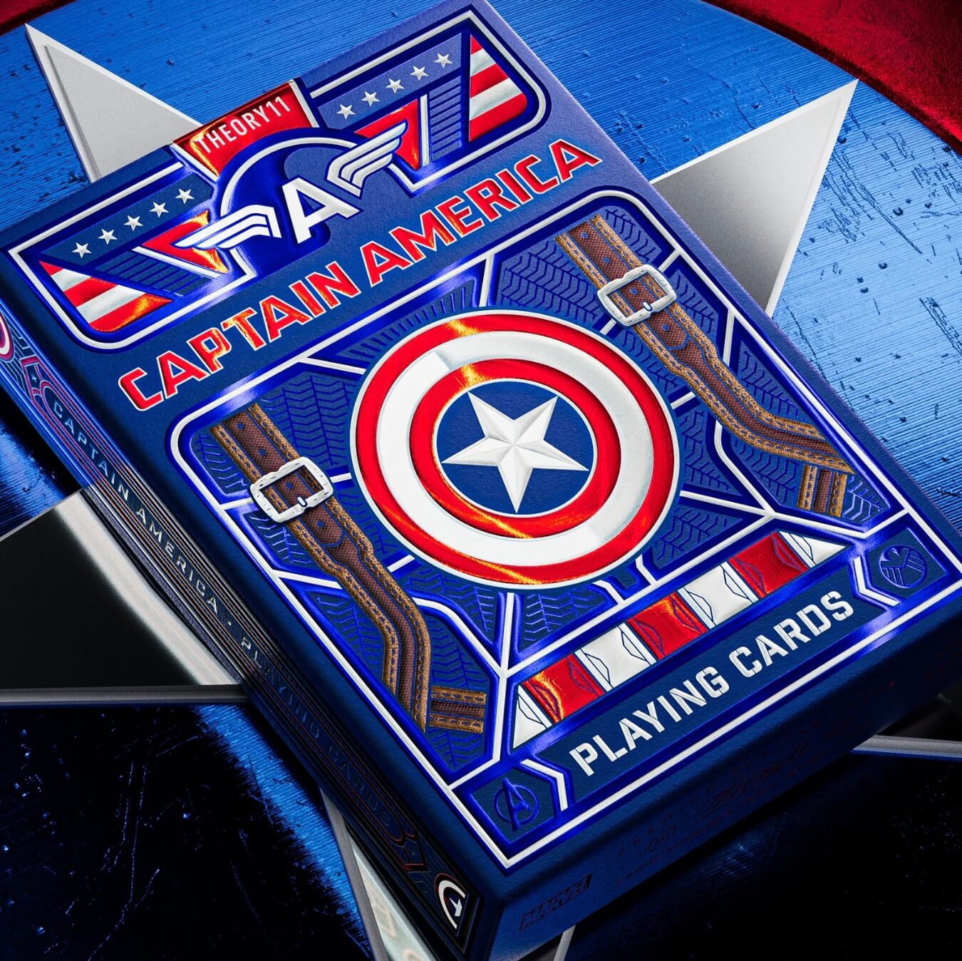 Captain America Playing Cards