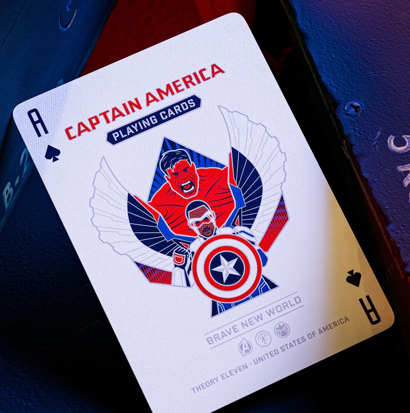 Captain America Playing Cards