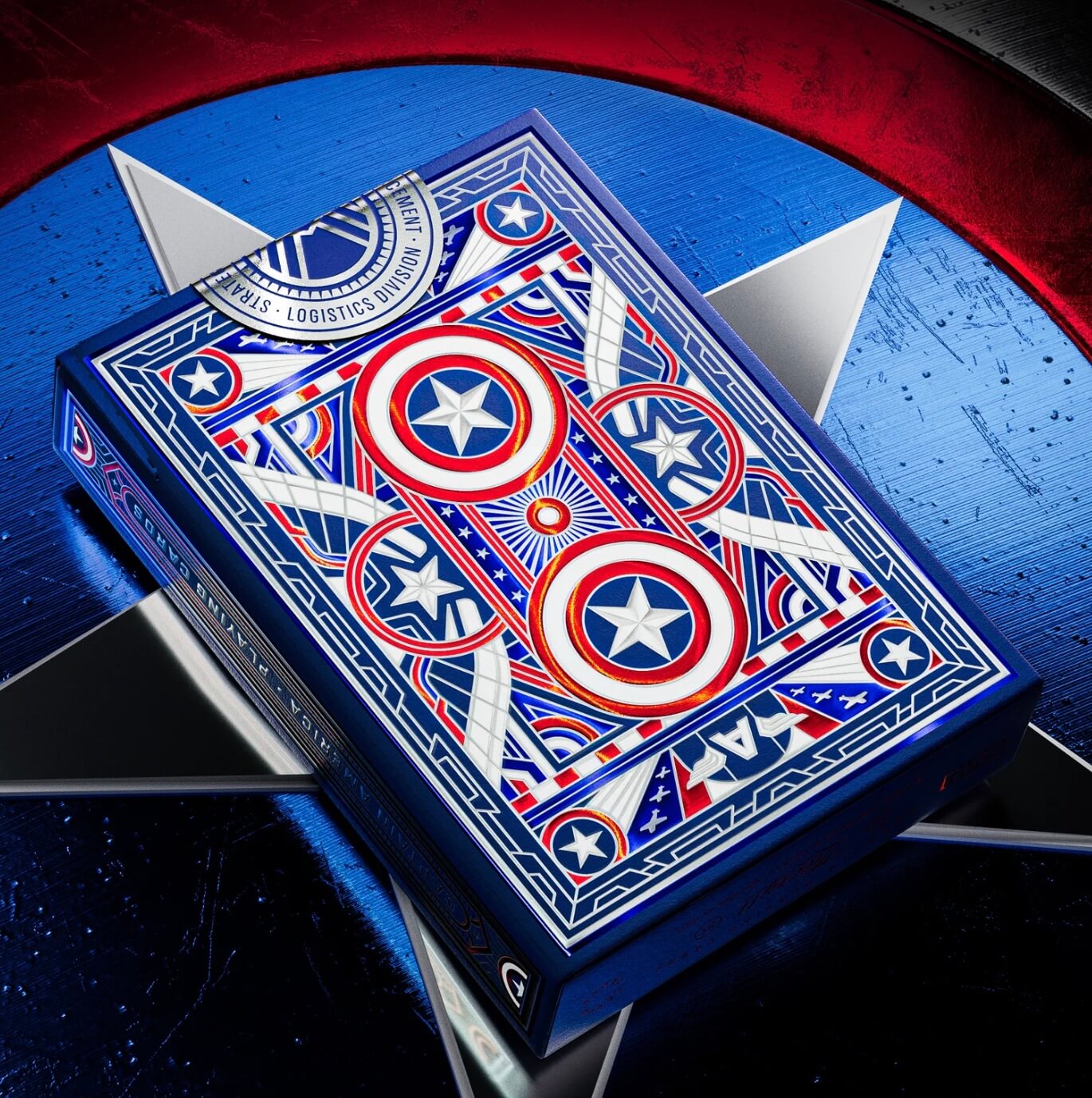 Captain America Playing Cards