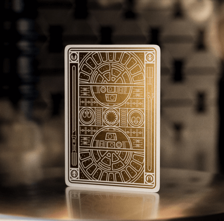 Star Wars Playing Cards: Gold Foil