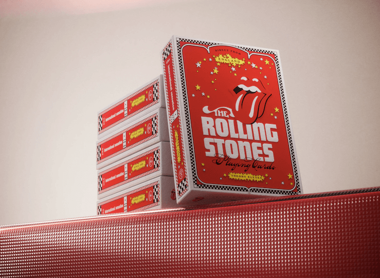 Rolling Stones Playing Cards