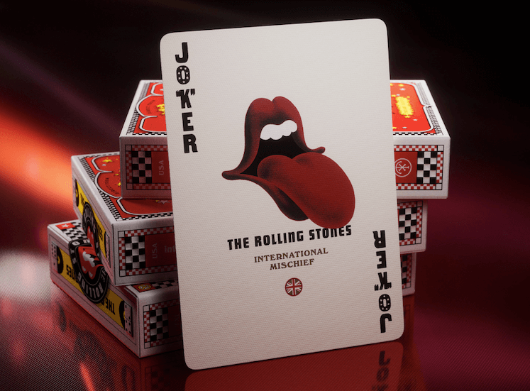 Rolling Stones Playing Cards