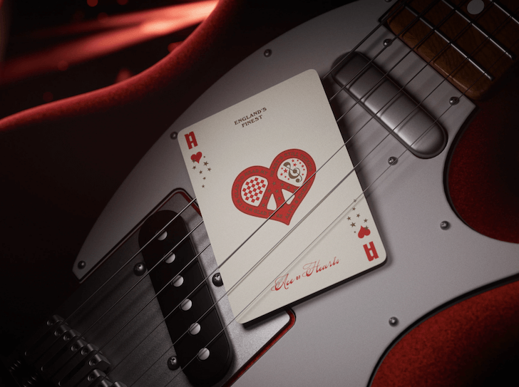 Rolling Stones Playing Cards