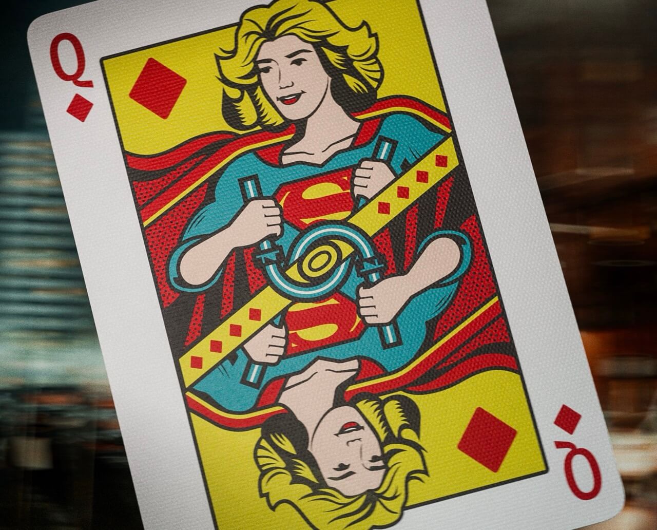 Superman Playing Cards