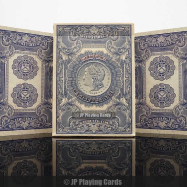 Federal 52 Silver Certificate Playing Cards | JP GAMES LTD