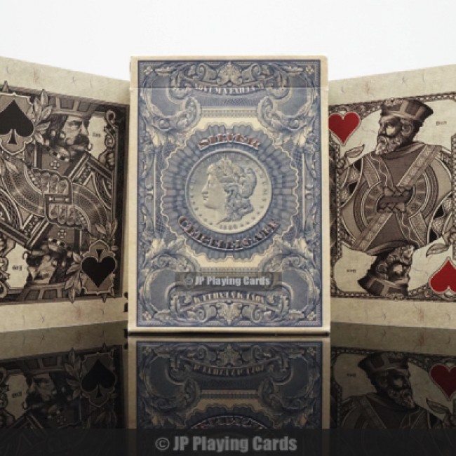 Federal 52 Silver Certificate Playing Cards | JP GAMES LTD