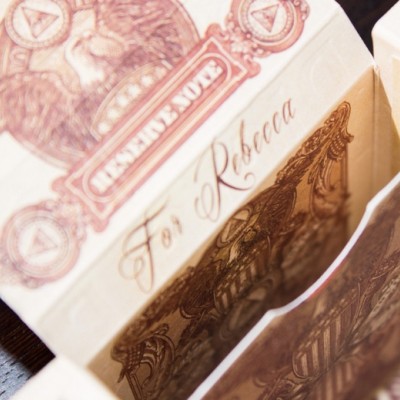 Federal 52 White Edition Reserve Note Playing Cards