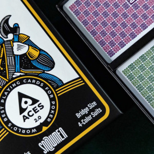 ACES Plastic Playing Cards Twin Set