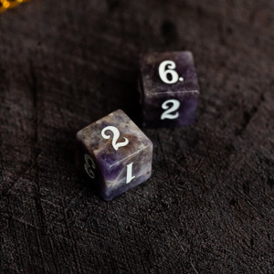 Semi Precious Stone Dice