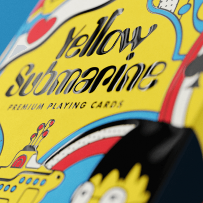 Yellow Submarine Playing Cards