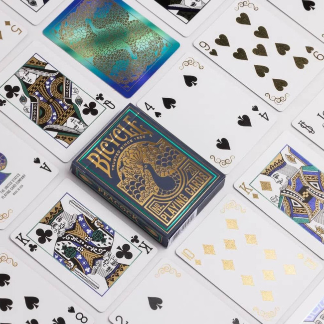 Bicycle Peacock Playing Cards | BICYCLE CARDS | JP GAMES LTD